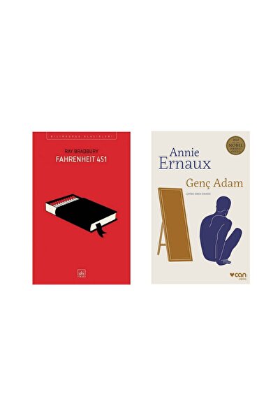 İthaki Yayınları Fahrenheit 451 - Ray Bradbury - Genç Adam - Annie Ernaux