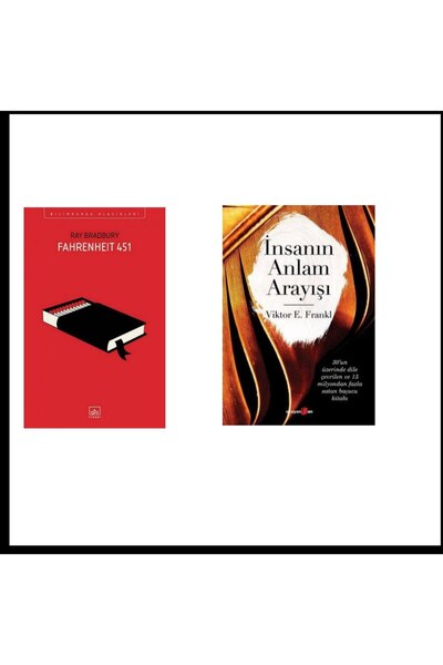 İthaki Yayınları Fahrenheit 451 - Ray Bradbury - İnsanın Anlam Arayışı - Vikt...