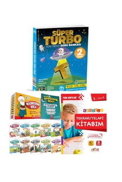 MODEL EĞİTİM YAYINCILIK 2.Sınıf Süper Turbo Soru Bankası Ve  Bizim Nasreddin ...
