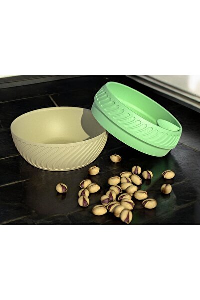 Aliz Çöplüklü Çerez - Kuruyemiş - Çekirdek Tabağı Çöp Hazneli