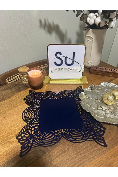 EHA LAZER Набір серветок з 6 штук з малюнком метеликів