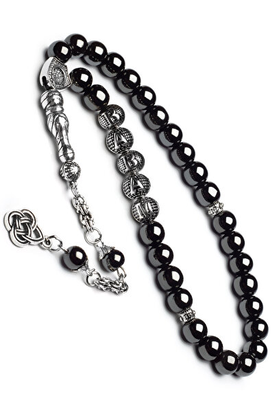 OTTOTESBİH Sertifikalı İsimli Harfli Kutulu Hematit Tesbih, Isimli Tespih