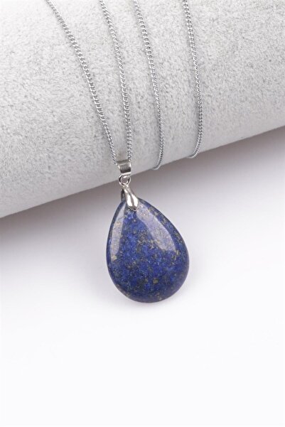 Asya Gems قلادة حجر اللازورد الطبيعي