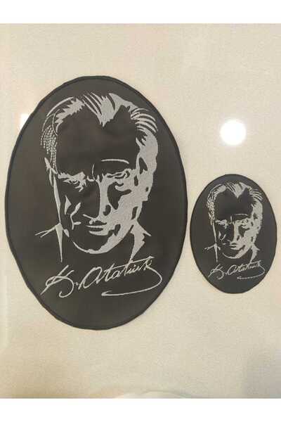 Dein DasLeder K. Atatürk Nakışlı Patch 30 cm