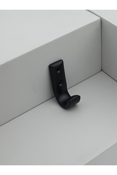 Velquin Çengel Siyah Askı, Lüks Vestiyer Askısı, Dolap Askılığı, Duvar Askılı...