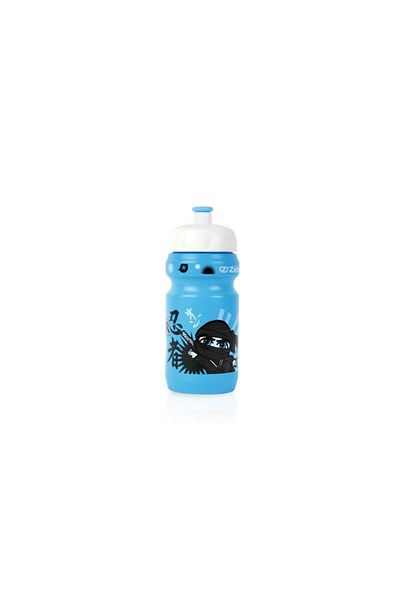 Zefal Plastic Ninja Boy Children's Water Bottle - Bicycle Water Bottle Blue Color