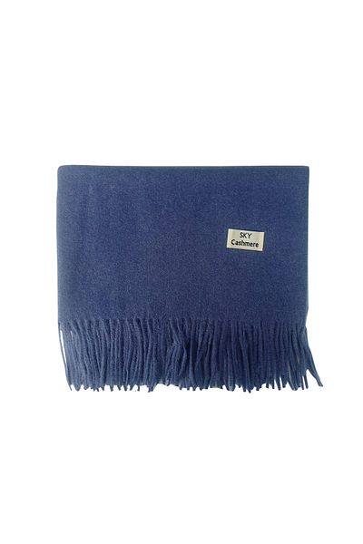 sky Cashmere Shoulder Shawl