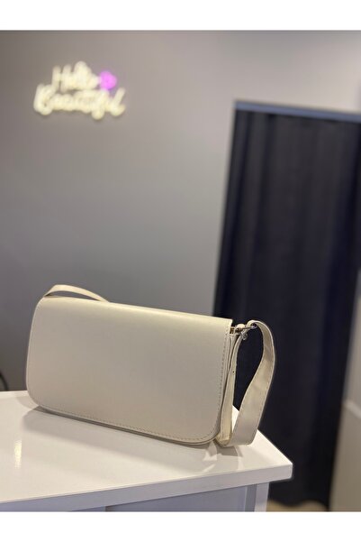 Butik Kapaklı Baget Çanta