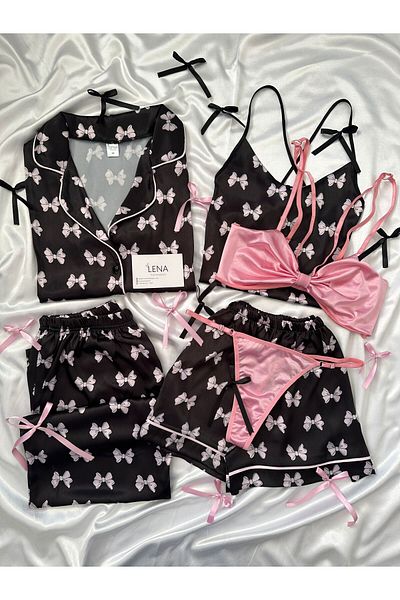 Lena Homewears Gipsy Bow Special Design Set of 6
