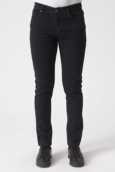 White Stone Belo Horizonte J2504 Volume Slim Fit Jean Pantolon 5 Cep Siyah