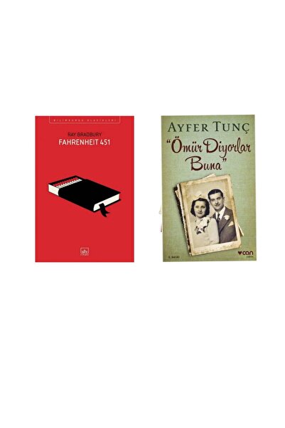 İthaki Yayınları Fahrenheit 451 - Ray Bradbury - Ömür Diyorlar Buna - Ayfer Tunç