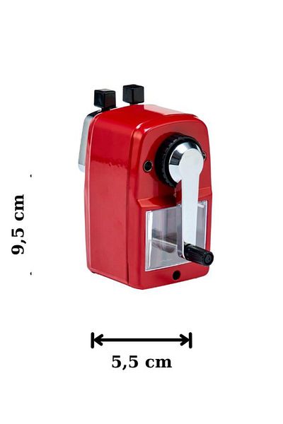 Mas 6730 Table Type Medium Sleeve Sharpener - Red