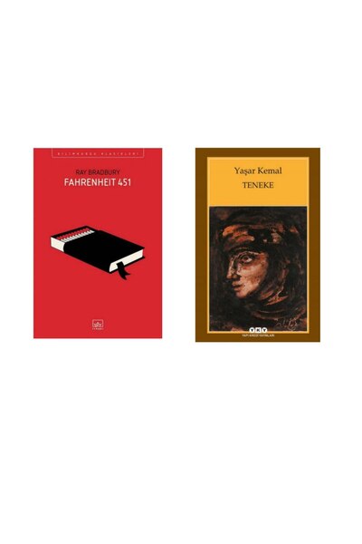 İthaki Yayınları Fahrenheit 451 - Ray Bradbury - Teneke - Yaşar Kemal