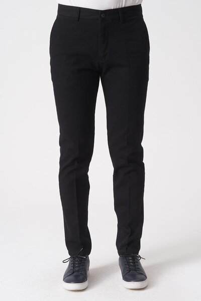 White Stone Salvador P1039 Zümrüt Likralı Pamuklu Slim Fit Chino Pantolon Laci