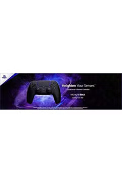 Sony وحدة تحكم لاسلكية DualSense لجهاز PlayStation 5 - أسود داكن
