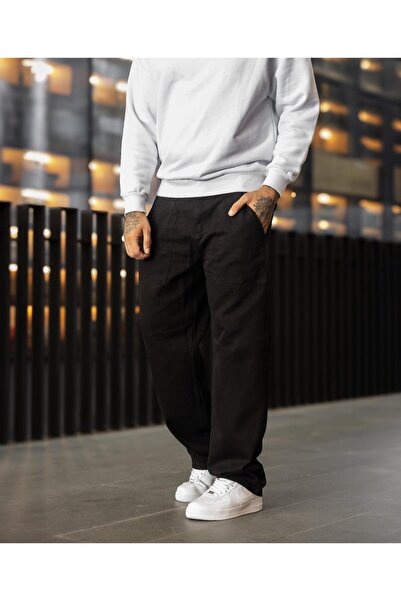 DENİM HOUSE Erkek Kargo Cepli Baggy Pantolon