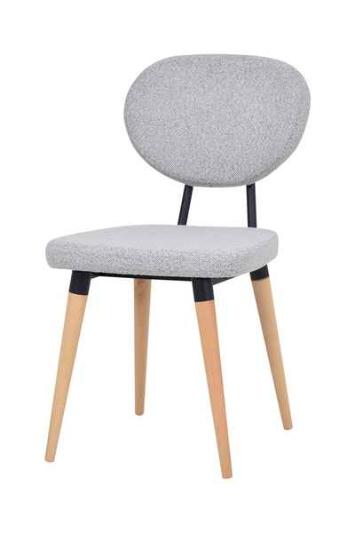 VİLİNZE Deniz Ahşap Naturel Ayak Mutfak Sandalyesi Sandalye