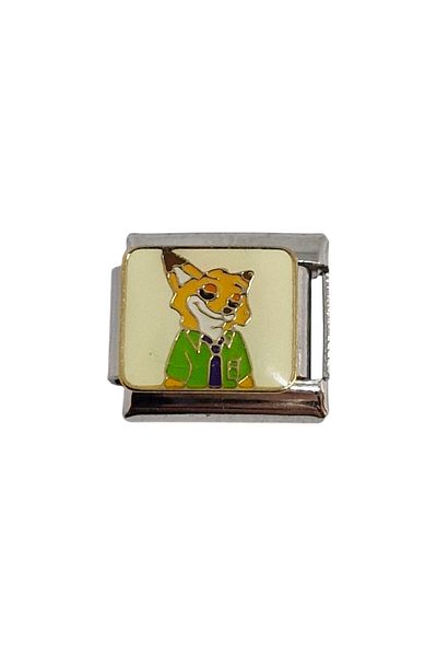 RoseCo00 Zootopia Italian Steel Bracelet Charm