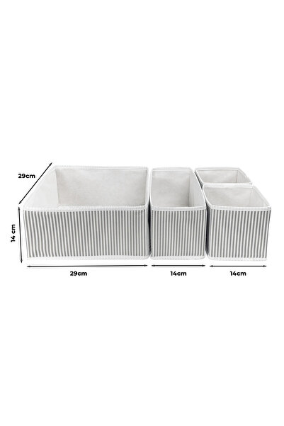 Pazar Kapısı 8'li Çekmece ve Dolap İçi Düzenleyici Organizer Set