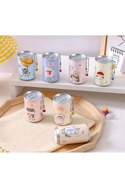 ALİNA HOME Wet Wipes with Cute Accessories in Tin Box (4 Pieces)