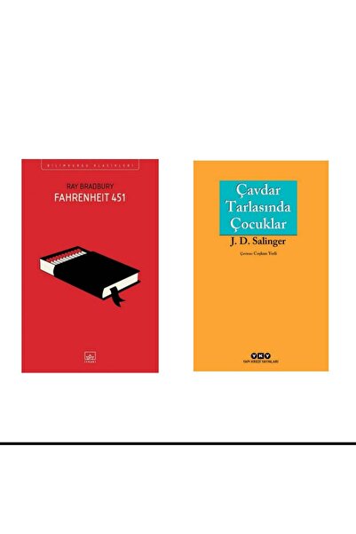 İthaki Yayınları Fahrenheit 451 - Ray Bradbury - Çavdar Tarlasında Çocuklar -...