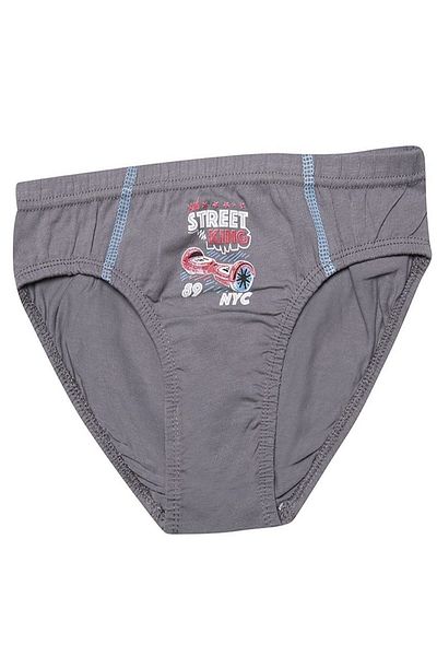 KOTA Boy's 12-Piece Lycra Slip Panties - Mixed Patterns & Colors