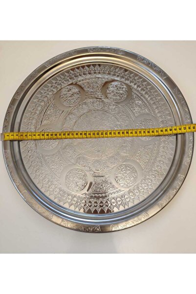 BŞK VİRGO Metal Tepsi 45 Cm Paslanmaz Çelik