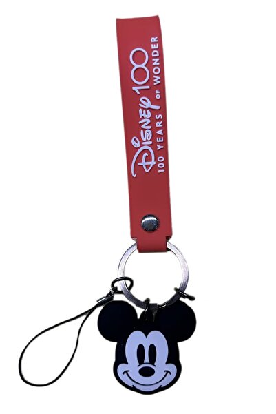 Miniso Disney Mickey Mouse Lisanslı Telefon İpi - Anahtarlık