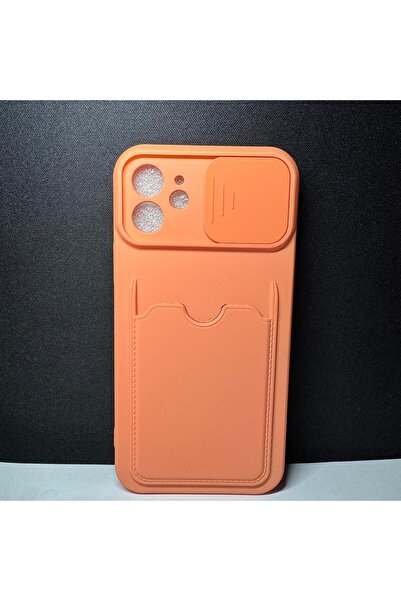 OEM IPHONE 12 İLE UYUMLU KAMERA KORUYUCU KAPAKLI VE ÖZEL KARTLIKLI TELEFON KI...