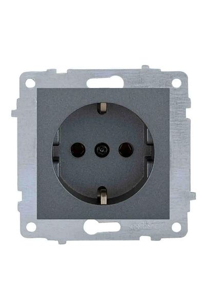 Vip Aydınlatma Ovivo Smoked Socket Without Frame 120 Pieces (in Case)