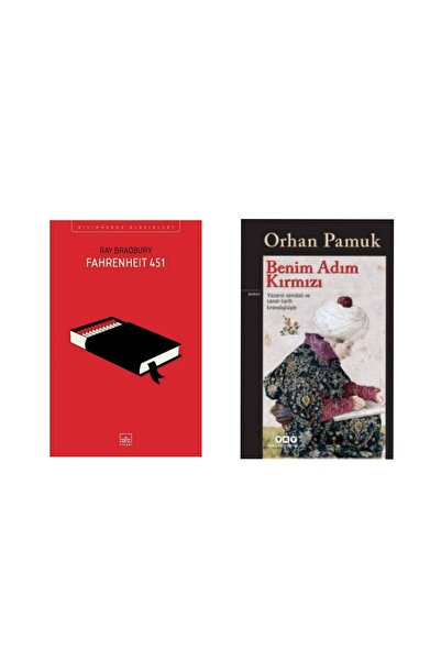 İthaki Yayınları Fahrenheit 451 - Ray Bradbury - Benim Adım Kırmızı Orhan Pamuk