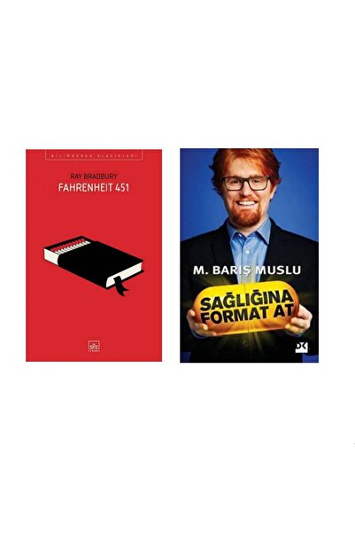 İthaki Yayınları Fahrenheit 451 - Ray Bradbury - Sağlığına Format At - M. Bar...