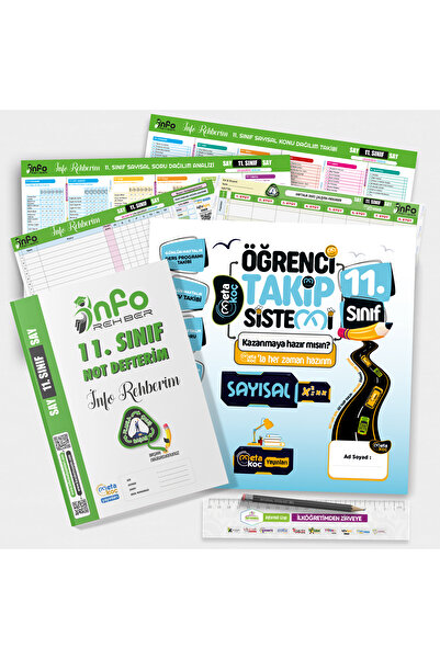 İnformal Yayınları 2026 11.sınıf Sayısal Meta Koç Öğrenci-öğretmen Destek Sis...