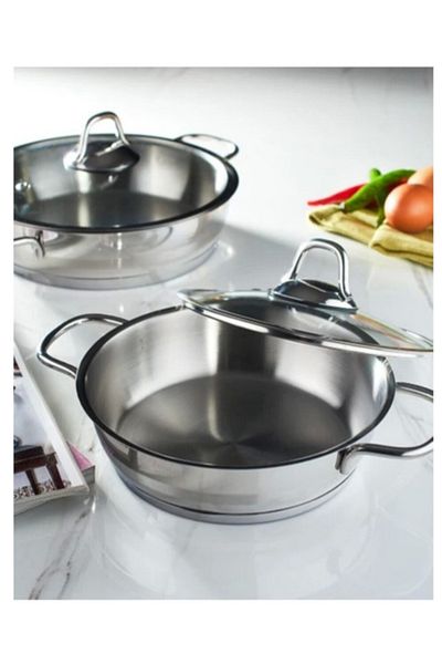 Hisar Optima 18 cm Stainless Steel Lid Sahan 1 Piece