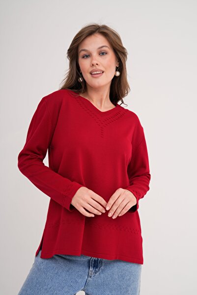 Lamierra Seasonal Knitwear Mother's Blouse