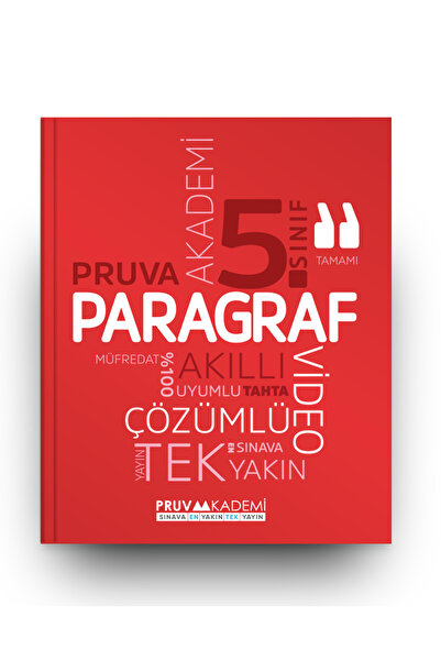 Pruva Akademi 5.SINIF PRUVA AKADEMİ PARAGRAF SORU BANKASI
