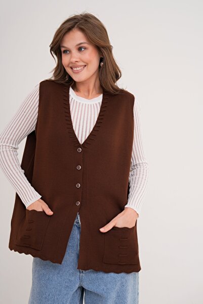 Lamierra Knitwear Mother Seasonal Vest