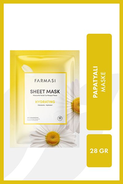 Farmasi 28 gr Hydrating Chamomile Sheet Mask