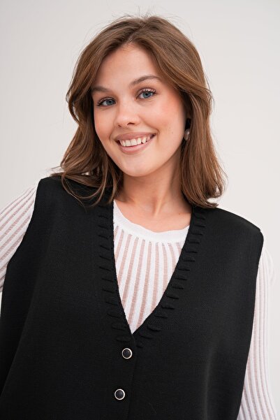 Lamierra Triko Anne Mevsimlik yelek