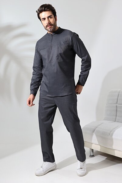 Reis Hajj Umrah Set with Shirt - Smoked 02