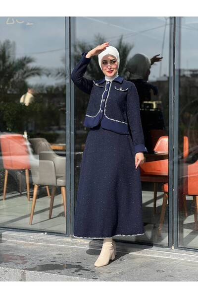 Esre Store 44106 - Glitter Fabric Hijab Set