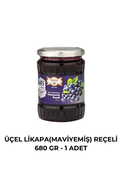 Üçel ÜÇEL LİKAPA(MAVİYEMİŞ) REÇELİ 680 GR - 1 ADET