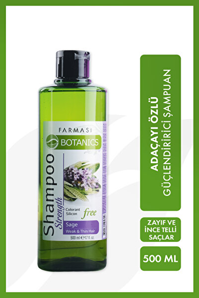 Farmasi Botanics Adaçayı Özlü Güçlendirici Şampuan 500 ml
