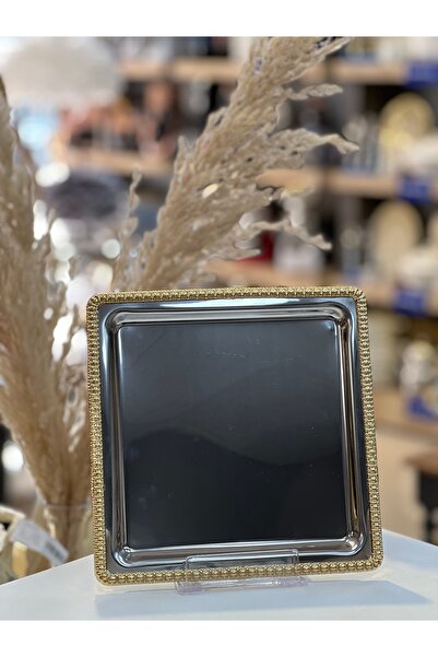 LOKMAN ZÜCCACİYE SHOWROOM 2’li Zincir Kahve Sunum Tepsi