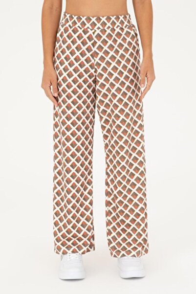 U.S. Polo Assn. Us Polo Assn. Women's Salmon Canvas Pants 50281794 -Vr047