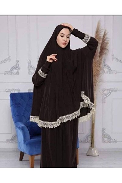 Serraa İki Parça Etekli Kadın Namaz Elbisesi  Namaz Kıyafeti