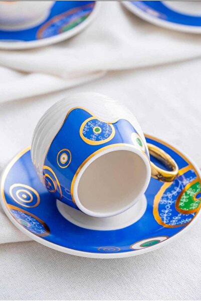 ACAR Jüpiter Porselen Kahve Fincan Takımı 6 Lı