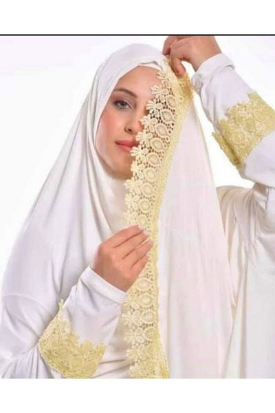Serraa Women's Prayer Dress with Two Pieces Skirt Prayer Dress
