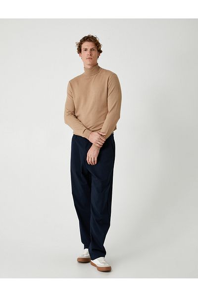 Koton Turtleneck Basic Knitwear Sweater - Long Sleeve