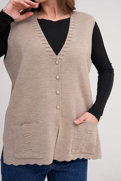 Lamierra Knitwear Mother Seasonal Vest